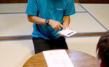 「作業完了＆精算」画像